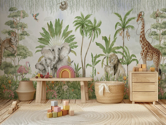 Affirmation Jungle Wall